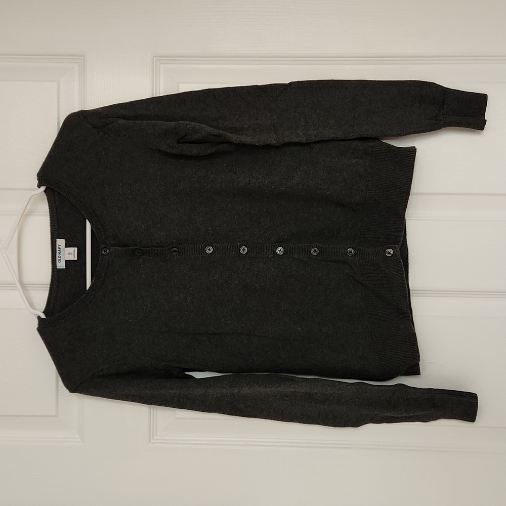Old Navy Dark Gray Cardigan